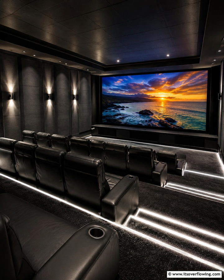 Home Theater - 25 Home Addition Ideas to Expand Your Living Space