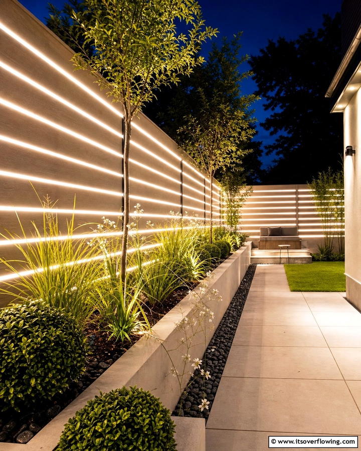 Horizontal Bamboo FenceOne - 25 Unique Horizontal Fence Ideas for Modern Landscaping