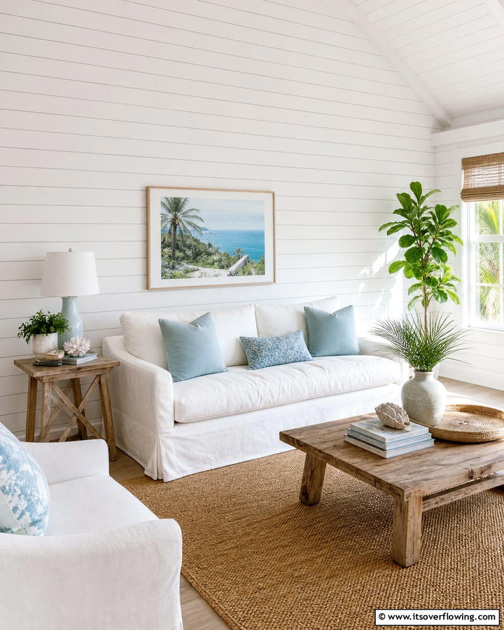 Horizontal Shiplap Wall - 25 Wood Accent Wall Ideas to Elevate Your Interior