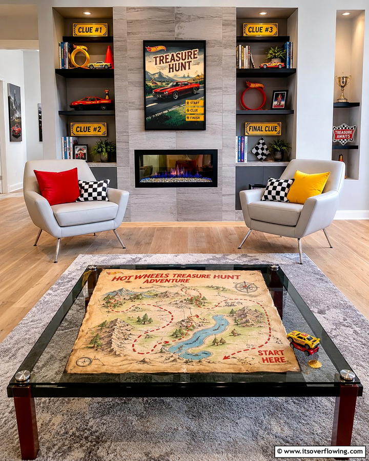 Hot Wheels Treasure Hunt Adventure - 30 Hot Wheels Birthday Party Ideas- Race-Themed Decor & Activities
