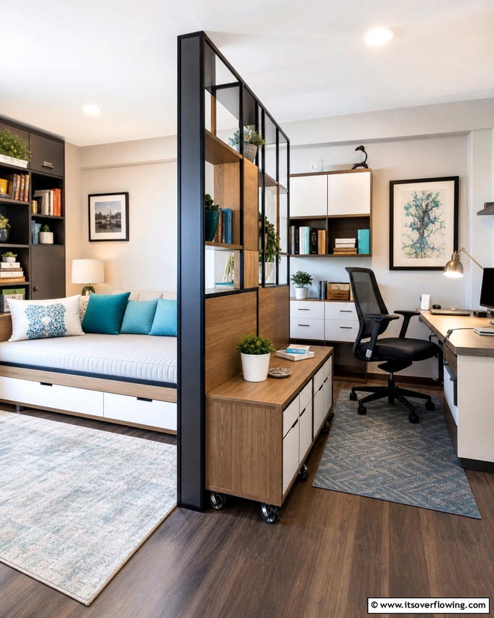 Hybrid Functionality Design - 21 Functional Bedroom Office Ideas for Productive Spaces