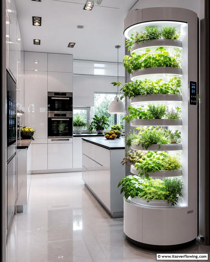 Hydroponic Gardens for Space Efficiency - 25 Creative Indoor Garden Ideas to Brighten Your Home