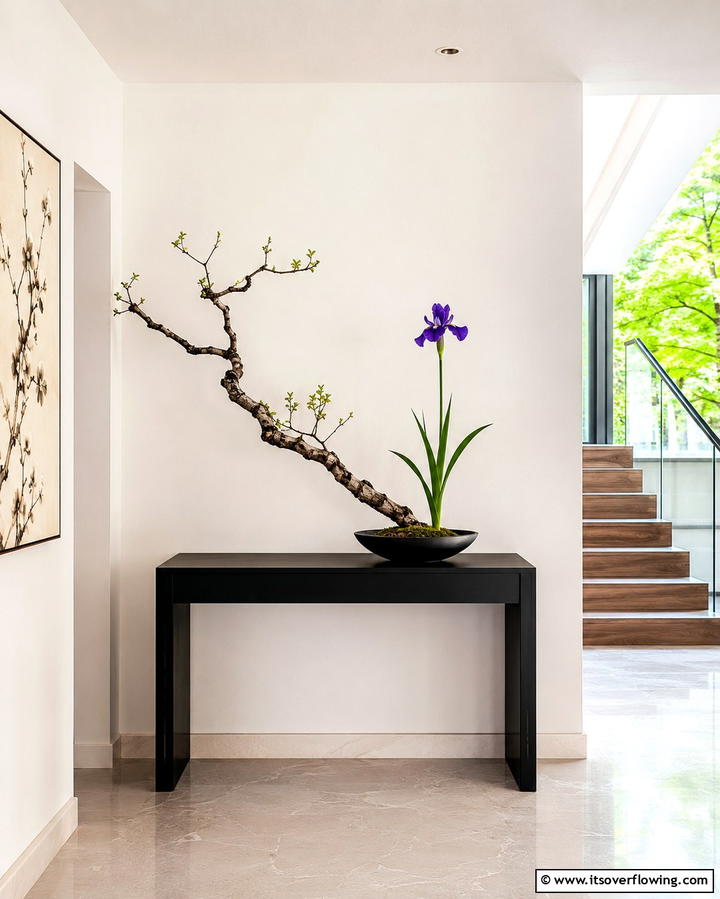 Ikebana Displays - 25 Serene Japanese Interior Design Ideas for Your Home
