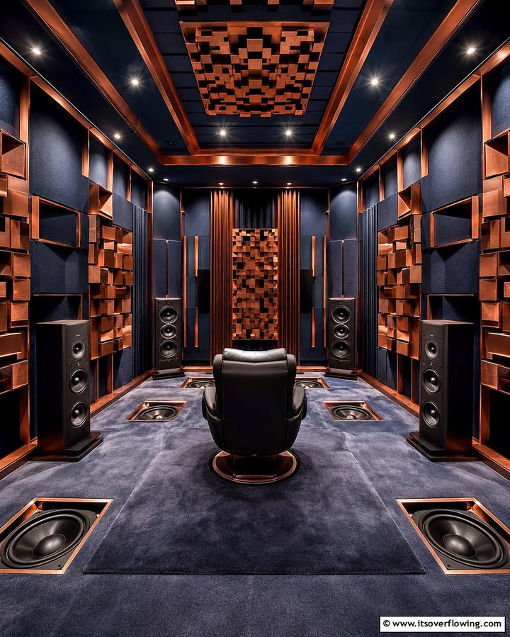 Immersive Sound Experience Room - 30 Game Room Ideas for Fun Home Entertainment Spaces