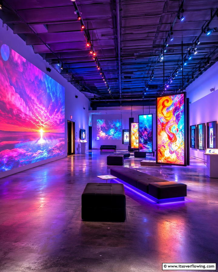 Immersive Visual Art Space - 30 Sensory Room Ideas for Calming and Stimulating Spaces