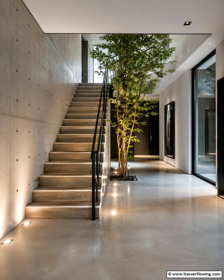 In Floor Lighting Beside Stairs - 25 Staircase Lighting Ideas to Illuminate Your Home