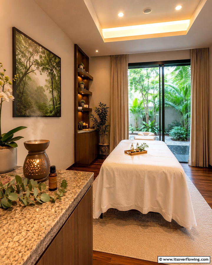 Incorporate Aromatherapy Elements - 25 Massage Room Setup Ideas for Ultimate Relaxation