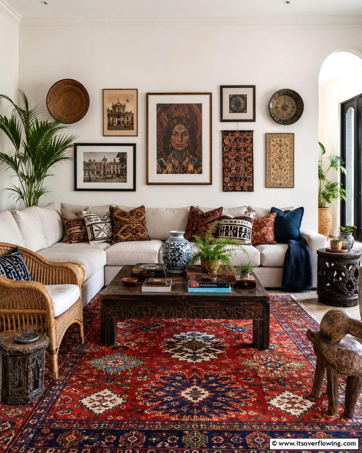 Incorporate Global Accents - 25 Eclectic Interior Design Ideas for Unique Homes
