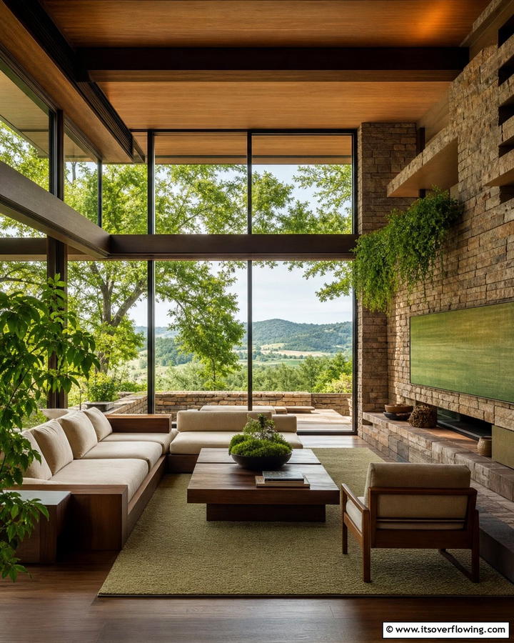 Incorporate Large Windows - 20 Prairie-style Interior Design Ideas for a Cozy Home