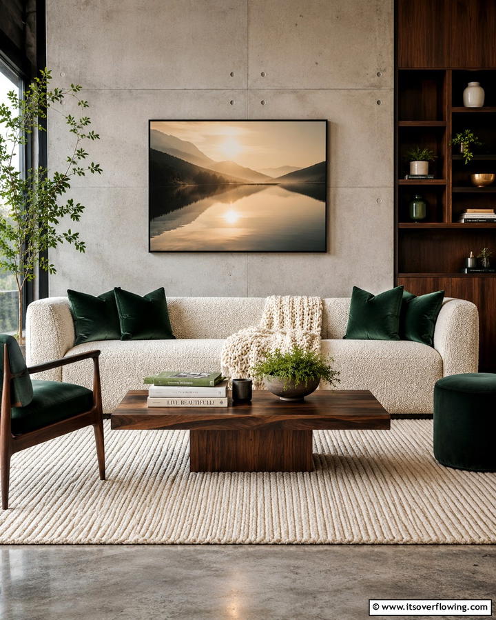 Incorporate Texture for Depth - 25 Simple Living Room Ideas for a Cozy and Inviting Space