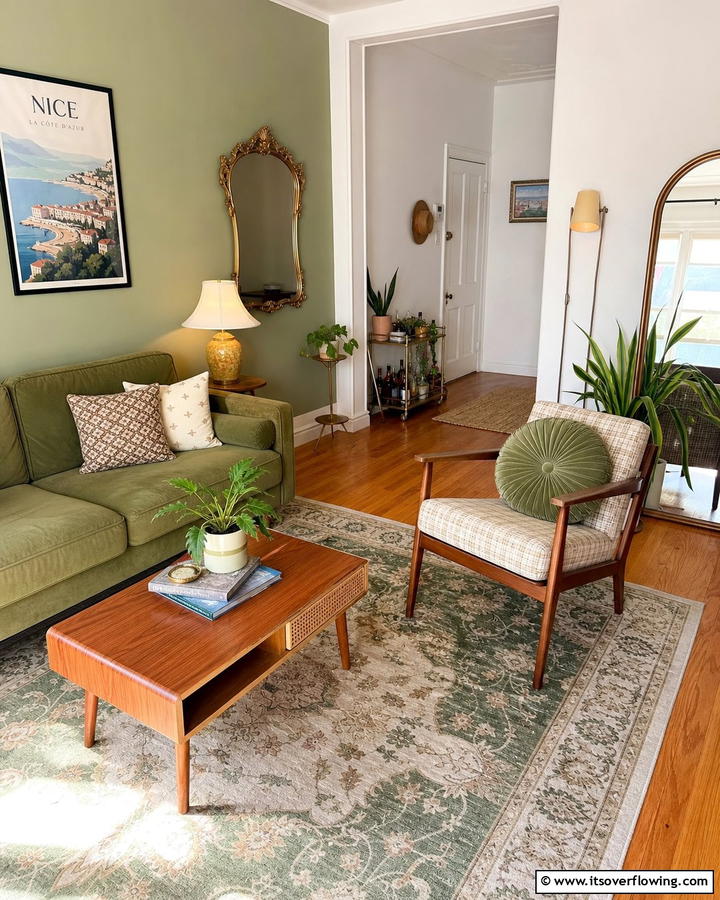 Incorporate Thrifted Finds - 25 Budget Apartment Living Room Ideas for Small Spaces