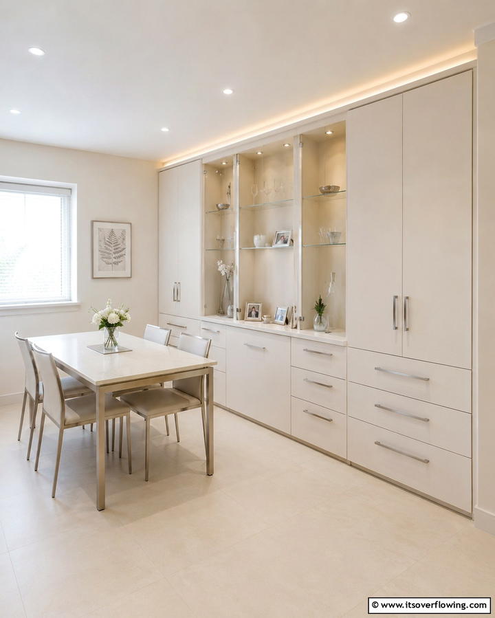 Incorporate Transparent Furniture - 25 Small Dining Room Ideas for Compact Spaces