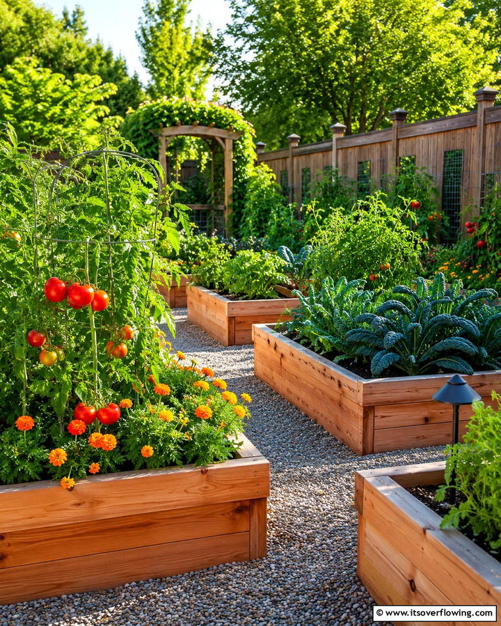 Incorporate a Vegetable Garden - 25 Large Backyard Landscaping Ideas for a Stunning Outdoor Oasis