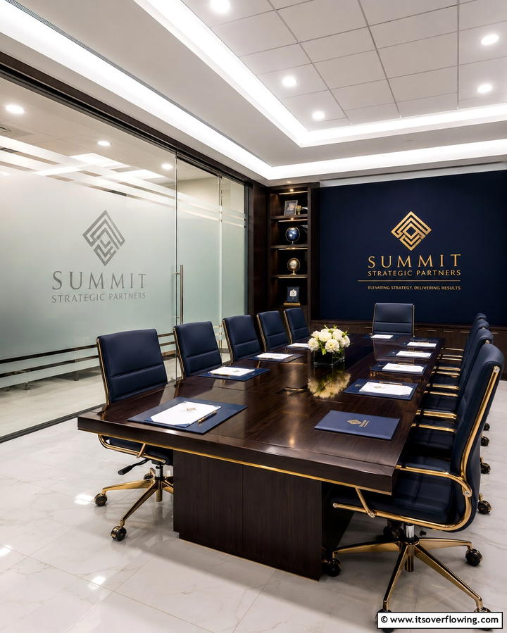 Incorporating Brand Identity - 25 Conference Room Design Ideas for Inspiration