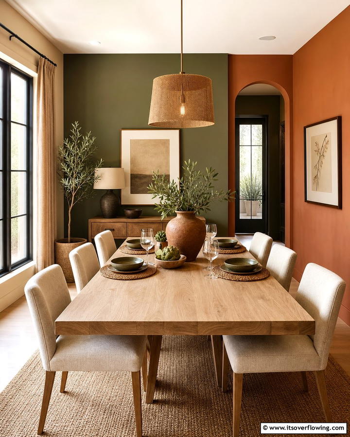 Incorporating Earthy Tones - 25 Modern Dining Room Ideas for a Stylish Space