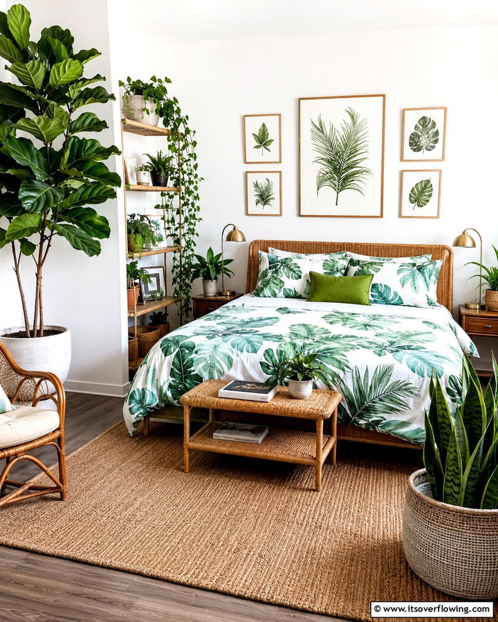 Incorporating Plants and Greenery - 25 Eclectic Bedroom Ideas to Inspire Your Space
