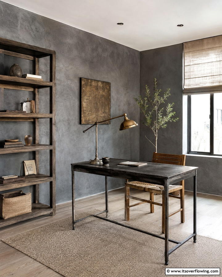 Incorporating Rustic Metals - 30 Wabi Sabi Interior Design Ideas for Serene Minimalism