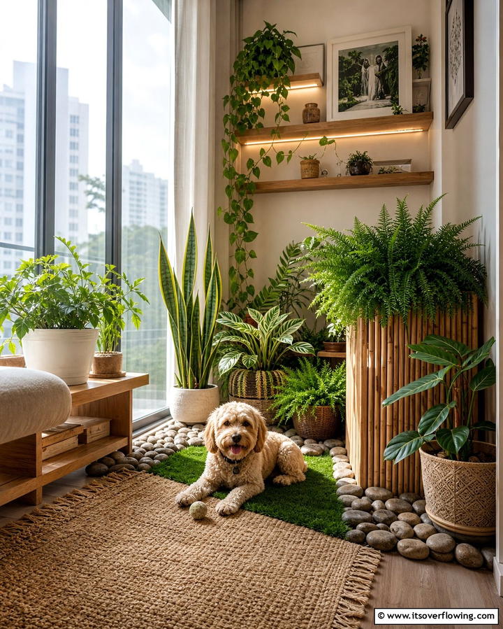 Indoor Dog Garden - 25 Dog Room Ideas for a Pet-Friendly Home