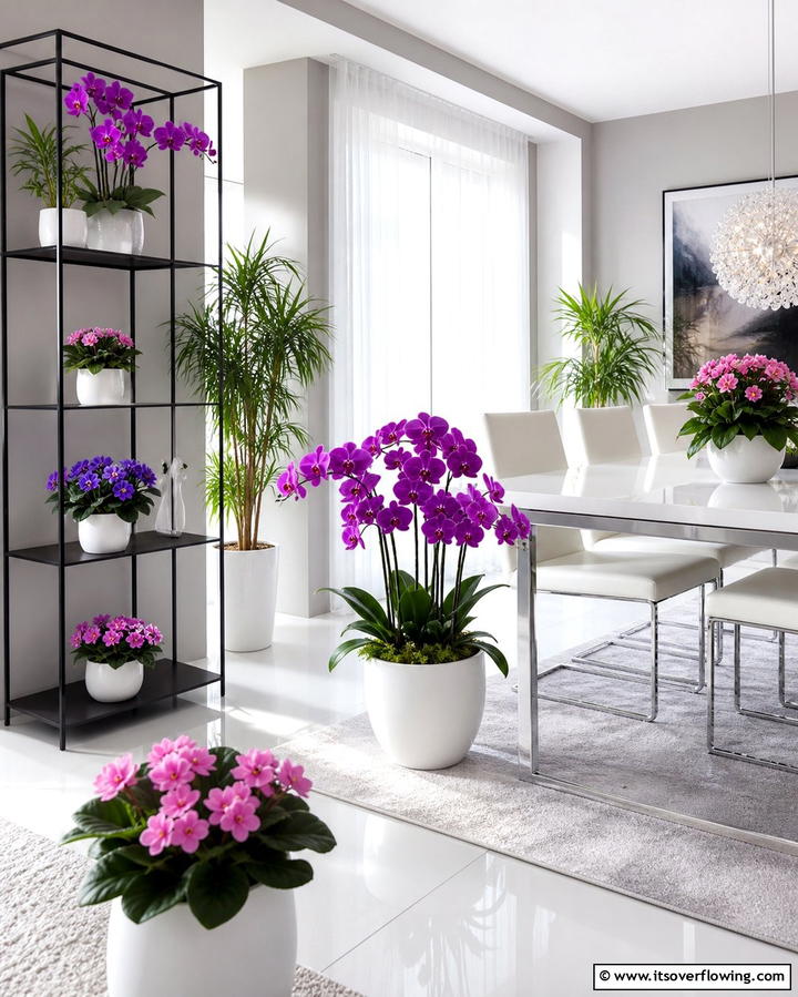 Indoor Flowering Plants for a Pop of Color - 25 Creative Indoor Garden Ideas to Brighten Your Home