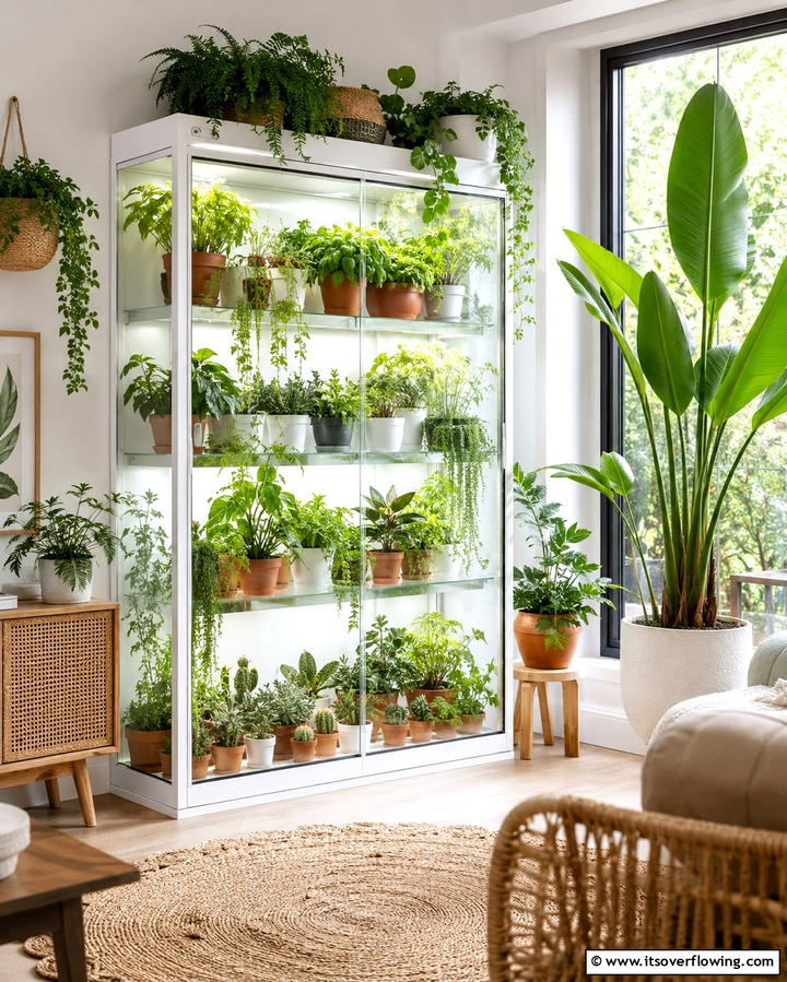Indoor Greenhouse Corner - 25 Fantasy Greenhouse Ideas for a Magical Garden Escape