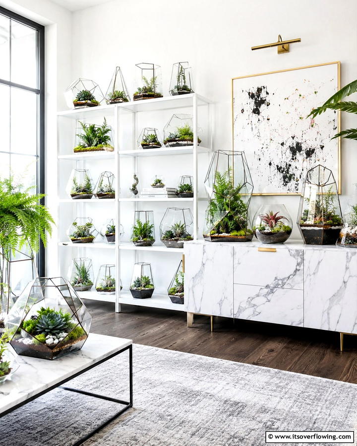 Indoor Greenhouse Terrarium - 20 Indoor Greenhouse Ideas for Year-Round Gardening