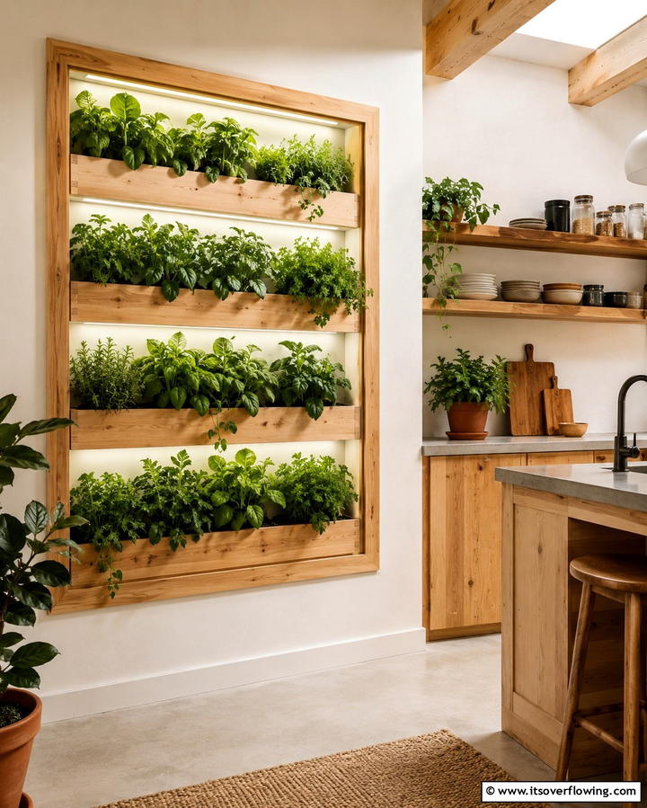 Indoor Herb Gardens - 25 Japanese Style Kitchen Ideas for a Zen Atmosphere