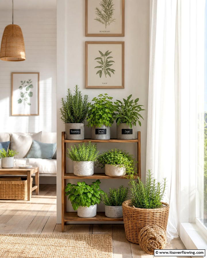 Indoor Herb Sanctuary - 21 Herb Garden Ideas to Cultivate Fresh Flavors at Home