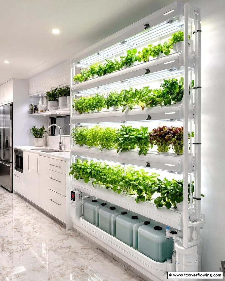 Indoor Hydroponic Greenhouse - 20 Indoor Greenhouse Ideas for Year-Round Gardening
