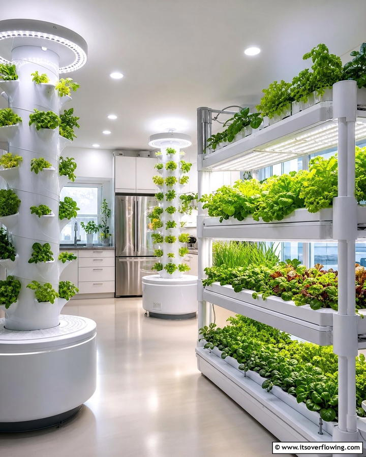 Indoor Hydroponic Greenhouse - 20 Indoor Greenhouse Ideas for Plant Lovers