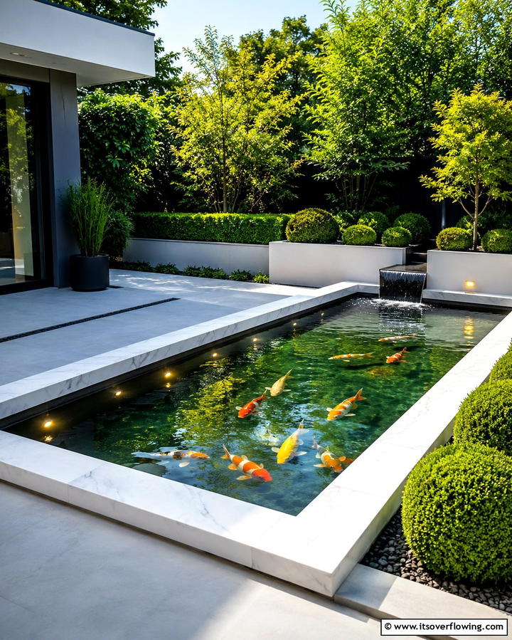 Indoor Koi Pond - 25 Koi Pond Ideas to Enhance Your Outdoor Space