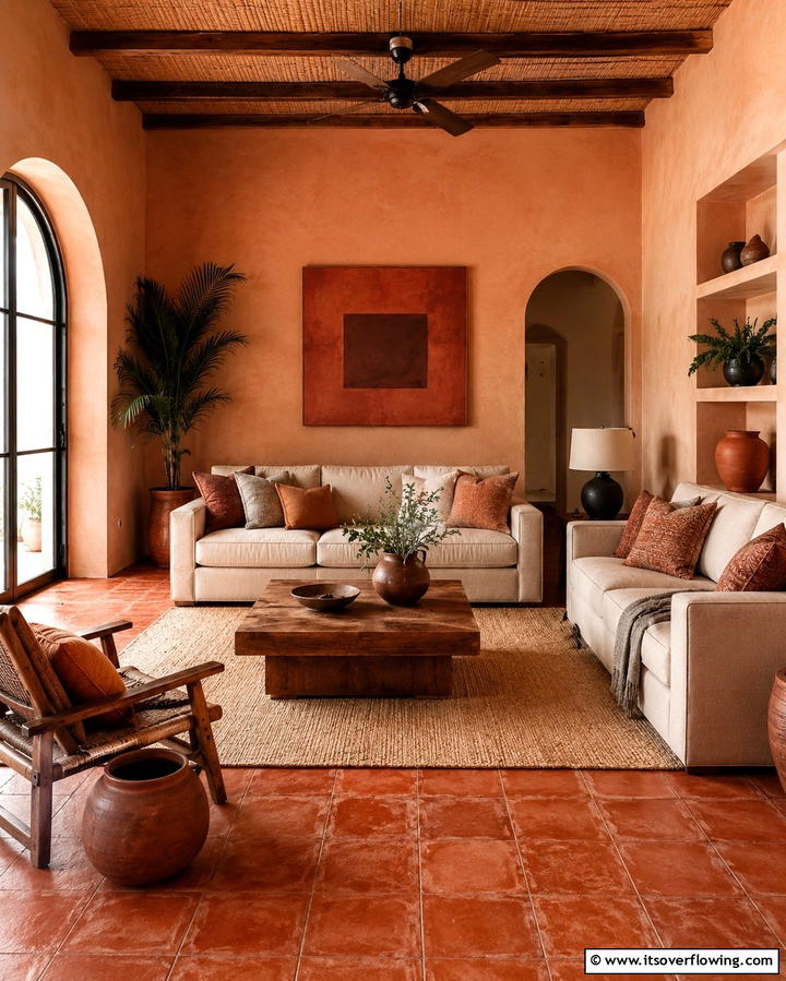 Indoor Outdoor Flow - 30 Mediterranean Living Room Ideas- Warm & Inviting Spaces