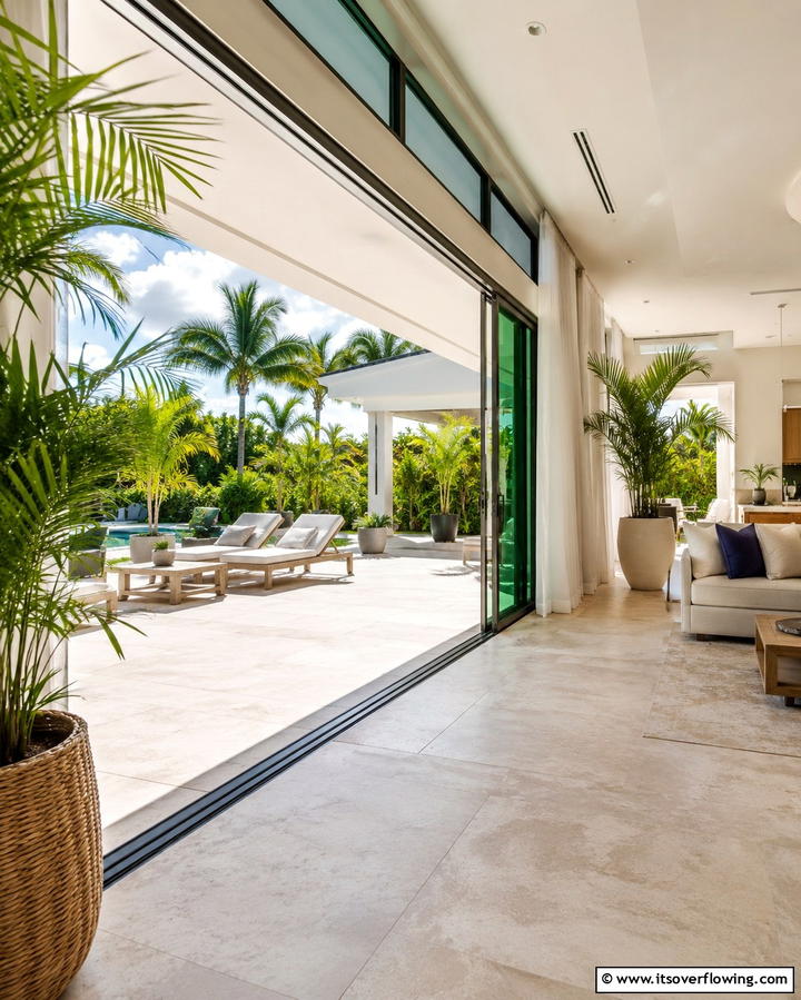 Indoor Outdoor Flow - 30 Pinterest Living Room Decor Ideas for 2024 Trends