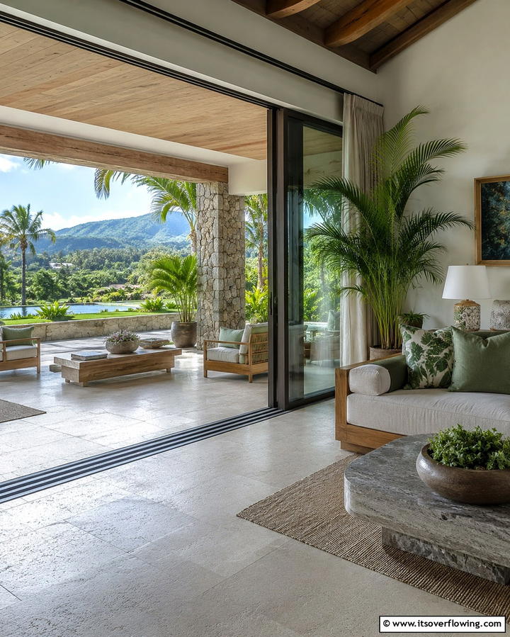 Indoor Outdoor Fusion - 30 Great Room Ideas to Elevate Open-Concept Living