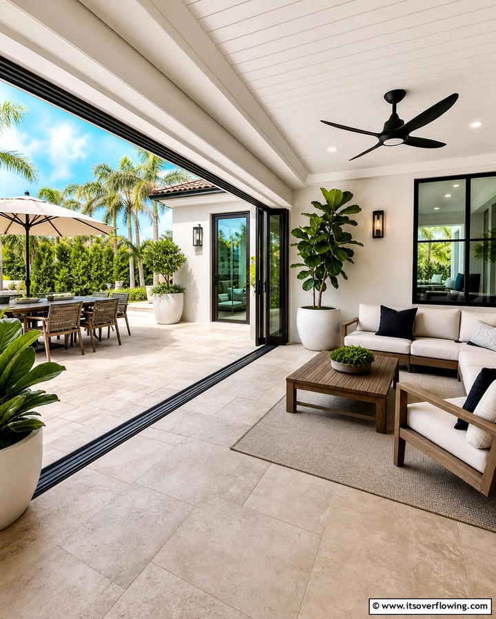 Indoor Outdoor FusionExact - 25 Florida Room Ideas for a Relaxing Sun-Filled Space