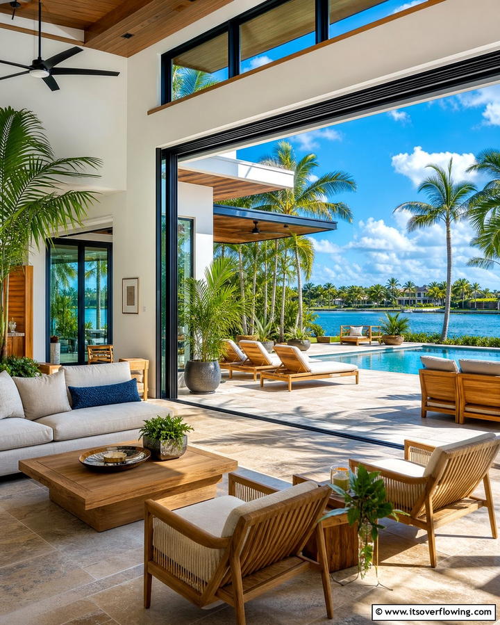 Indoor Outdoor FusionOne - 25 Florida Room Ideas for a Relaxing Sun-Filled Space