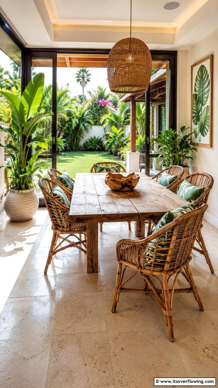 Indoor Outdoor Harmony - 30 Boho Dining Room Ideas for Eclectic, Free-Spirited Style