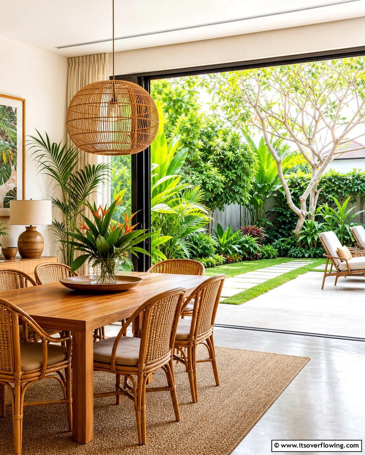 Indoor Outdoor Harmony - 30 Mid-Century Modern Dining Rooms with Timeless Design