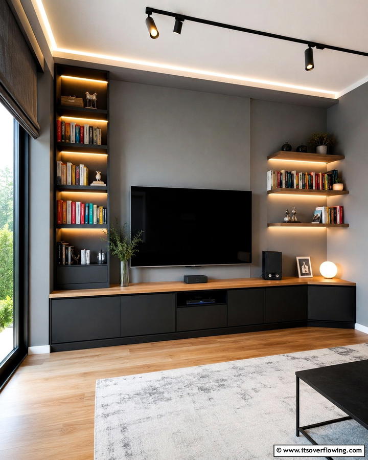 Indoor Plant Corner - 25 Smart Living Room Corner Ideas to Maximize Space