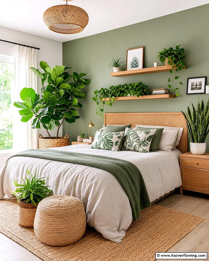 Indoor Plants - 21 Cozy Bedroom Ideas for Relaxing Retreats