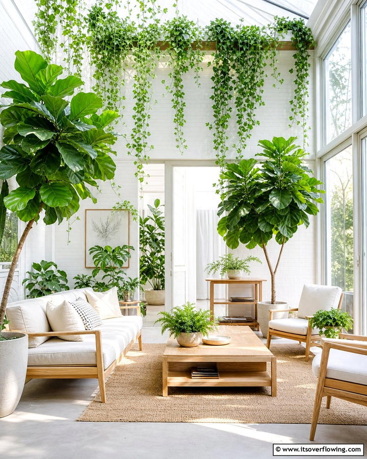Indoor Plants for Freshness - 25 Scandinavian Interior Design Ideas for Minimalist Homes