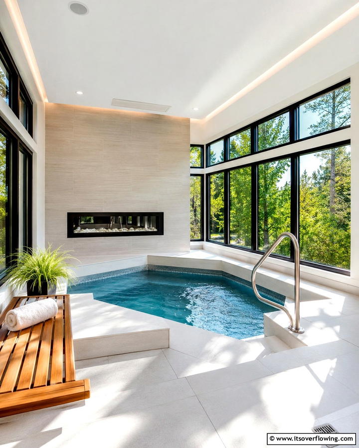 Indoor Plunge Pool - 25 Plunge Pool Ideas for a Refreshing Backyard