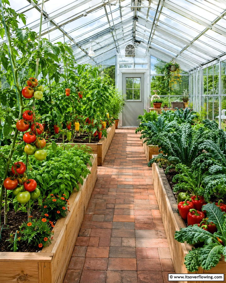 Indoor Vegetable Patch - 25 Greenhouse Room Ideas for a Plant Lover’s Paradise