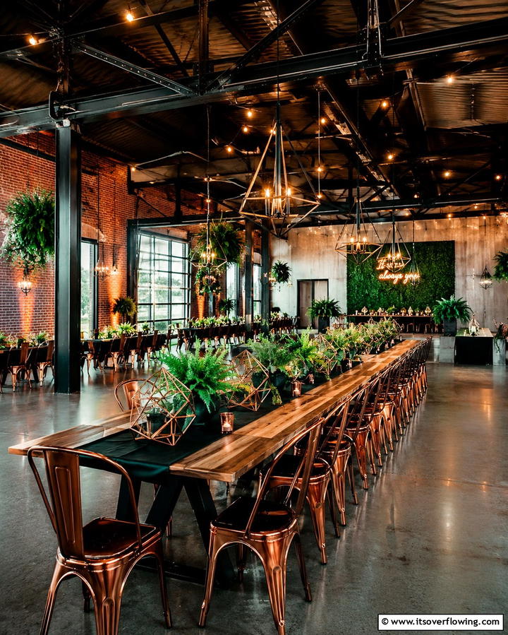 Industrial Chic - 25 Wedding Venue Ideas to Find Your Perfect Location