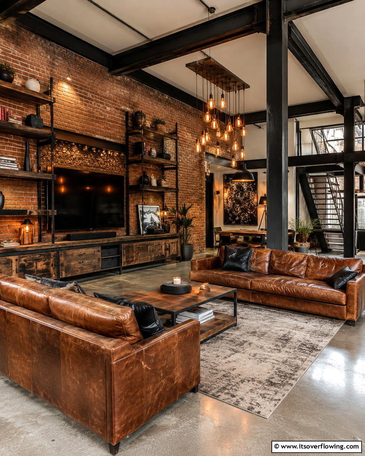 Industrial Chic - 30 2000s Interior Design Ideas for Retro Revival