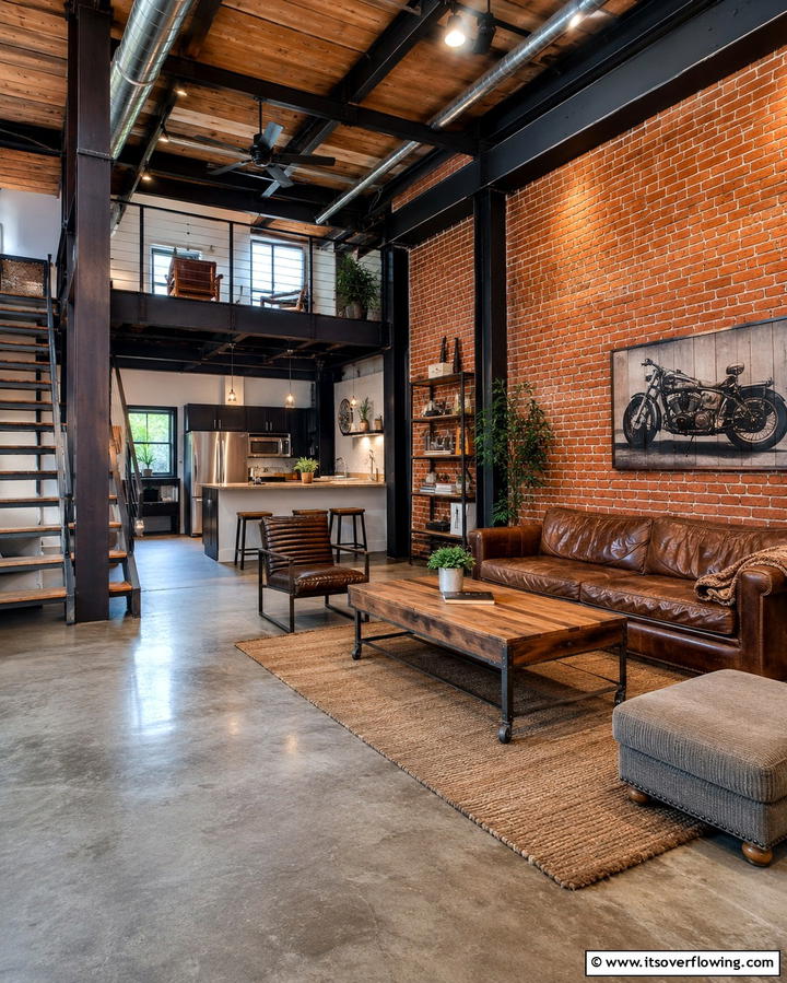 Industrial Chic Design - 30 Bachelor Room Ideas for Modern Masculine Spaces