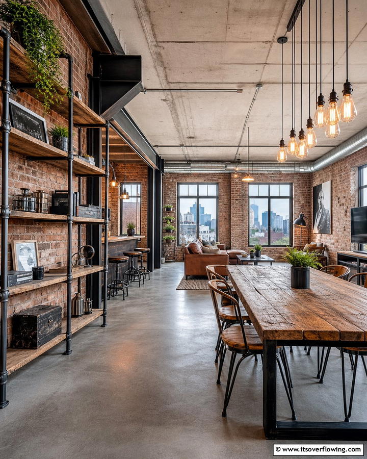 Industrial Edge Decor - 21 Room Decorating Concepts for Personalized Interior Spaces