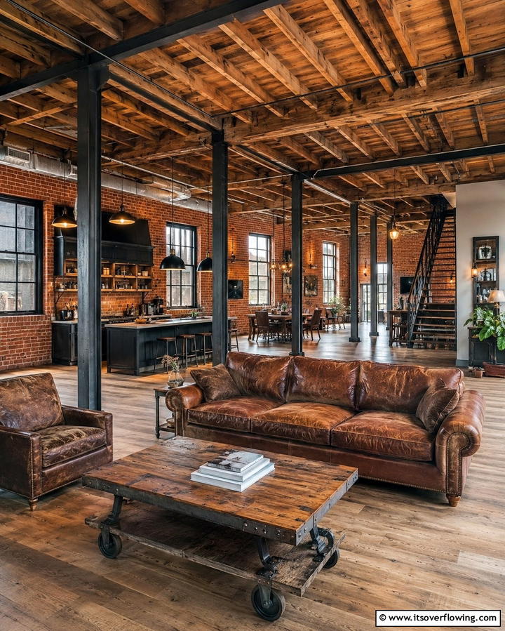 Industrial Loft Design - 25 Loft Ideas for Stylish and Functional Spaces