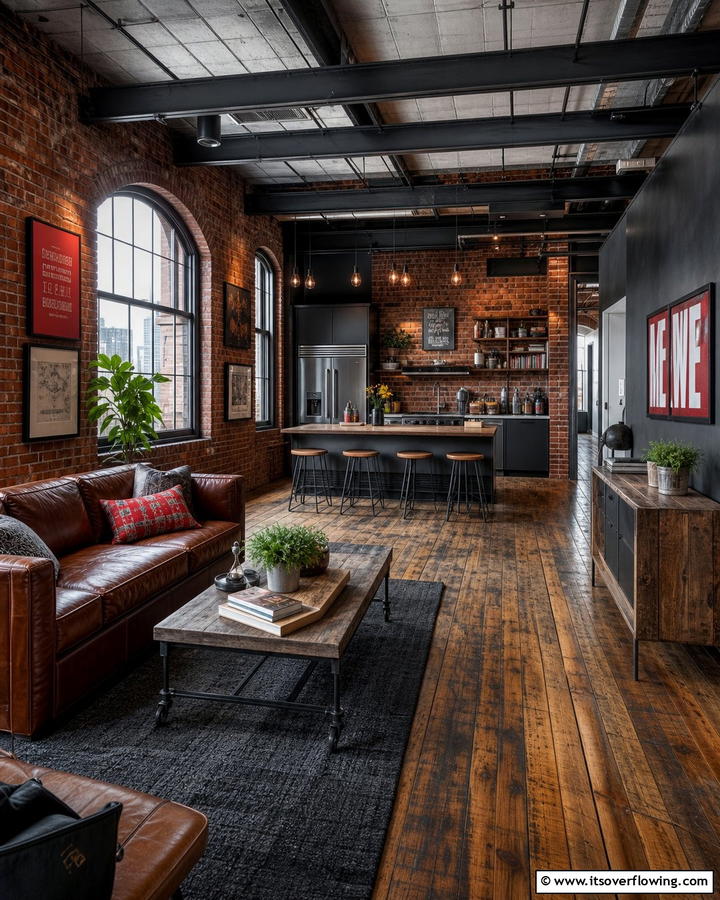 Industrial Loft Style - 30 Inspiring Home Decor Ideas to Refresh Your Living Space