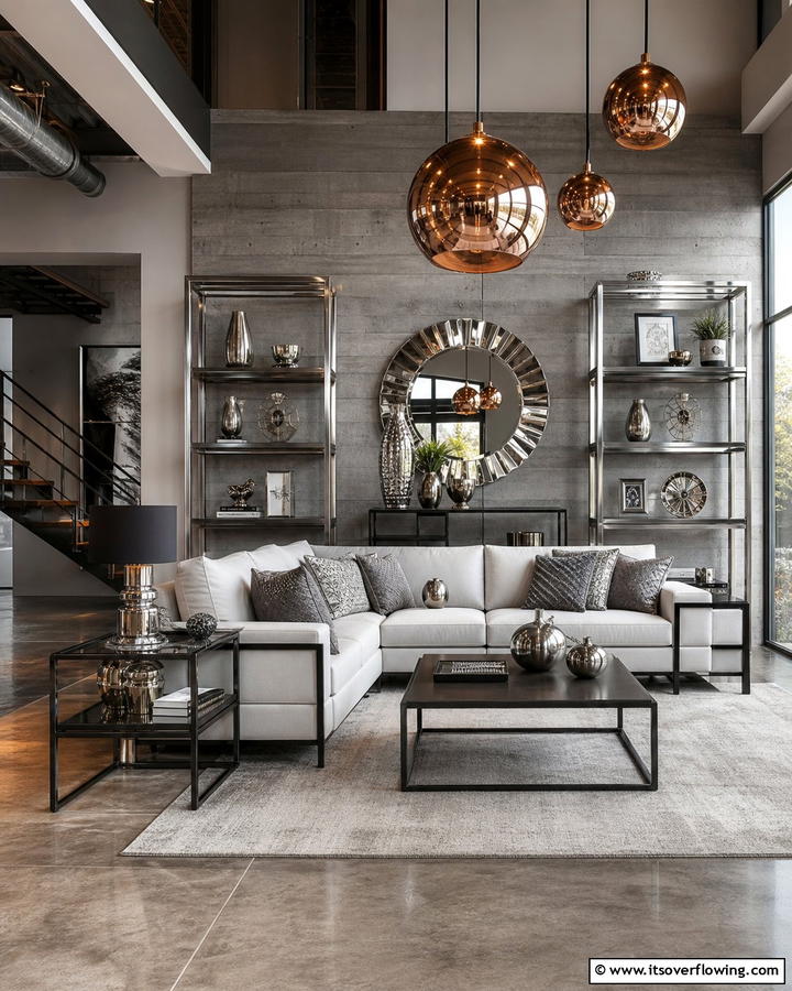 Industrial Metal Accents - 21 Industrial Interior Design Ideas for Urban Chic Spaces