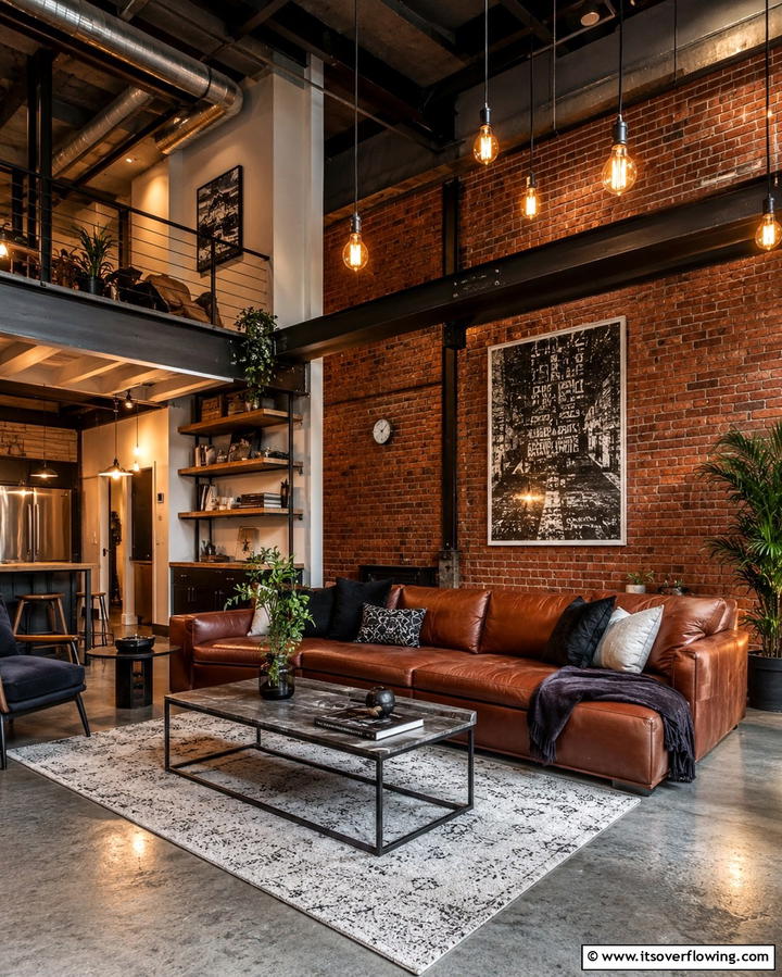 Industrial Style Accents - 20 Metro Style Interior Design Ideas for Urban Living